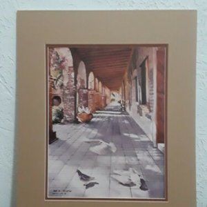 "Mission Doves" Art by Bob Quick - Numbered Print